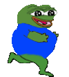 :PeepoFatRun: